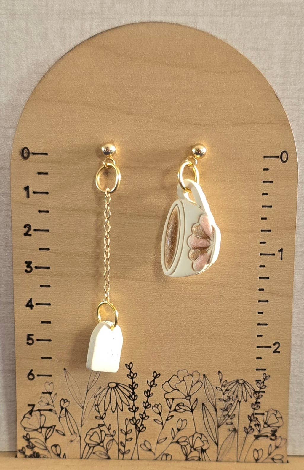 Teatime Clay Earrings
