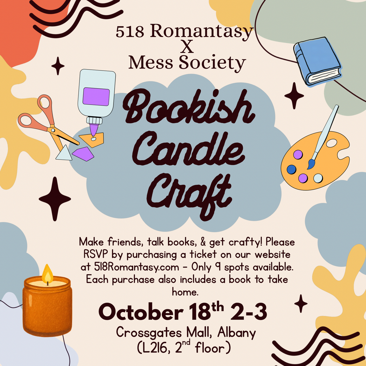 Mess Society EVENT TICKET 10/18 2-3pm
