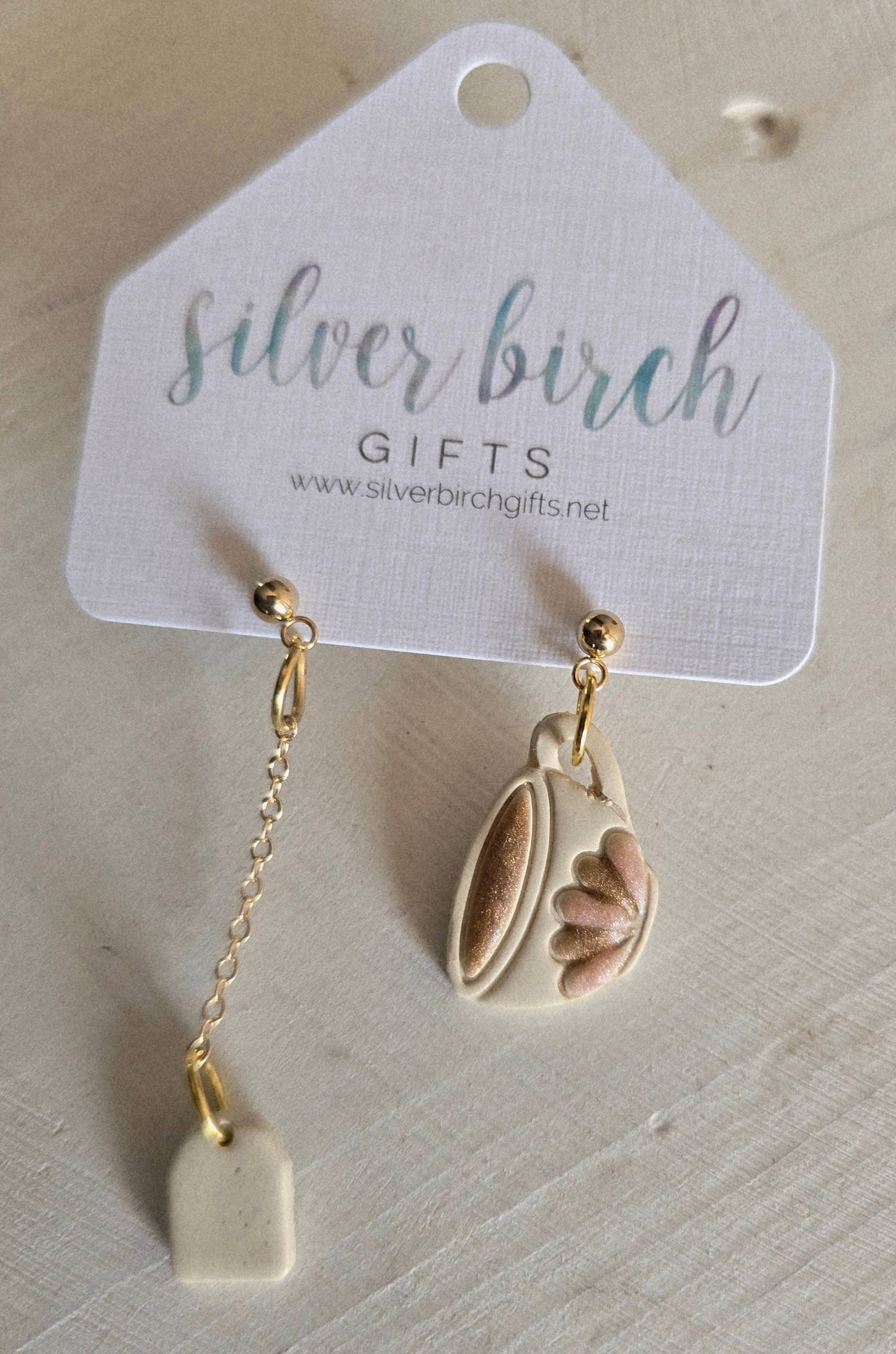 Teatime Clay Earrings