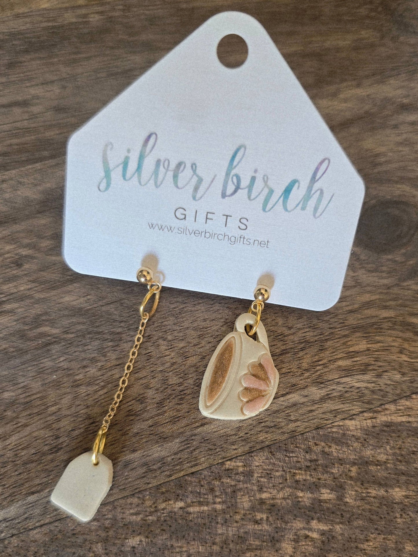 Teatime Clay Earrings