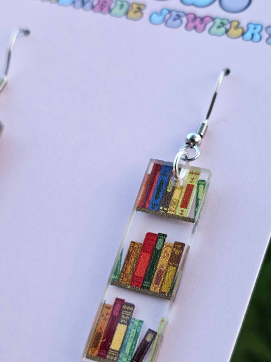 Bookish Earring Dangles